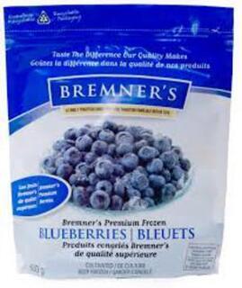 Frozen - Blueberries (Bremner's)